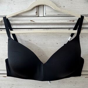 New-VS Pink Wear everywhere Black wireless push up bra 40C